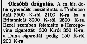 1925.07.23. Olcsóbb drágulás