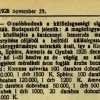 1925.11.29. Olcsóbb különlegességek