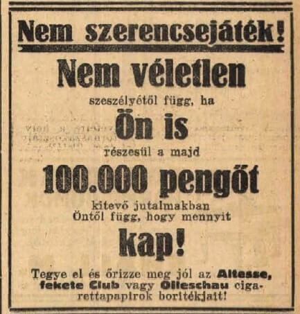 1926.02.20. Nyereményjáték