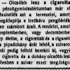 1926.07.07. Olcsóbb lesz a cigaretta