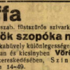 1926.11.27. Cigarettahüvelyek