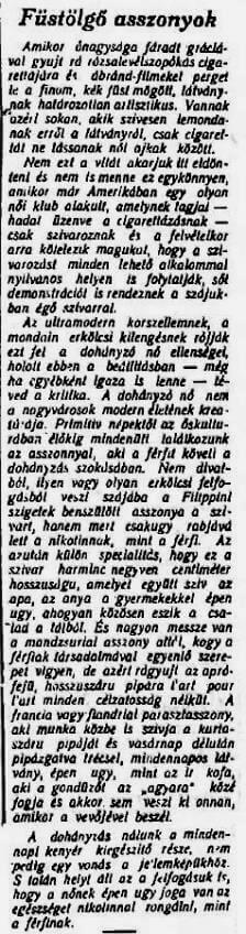 1927.02.20. Füstölgő asszonyok