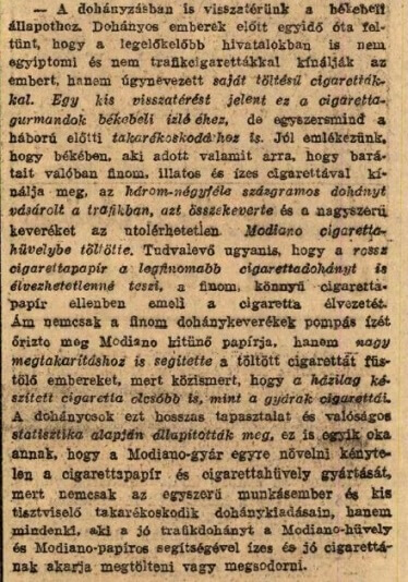 1927.11.27. Modiano-papiros