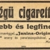 1927.12.21. Színesvégű cigarettahüvely