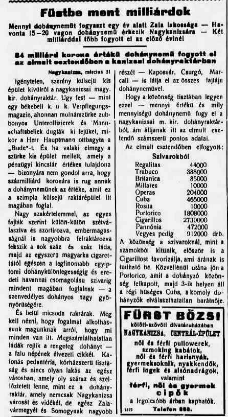 1928.04.01. Füstbe ment milliárdok