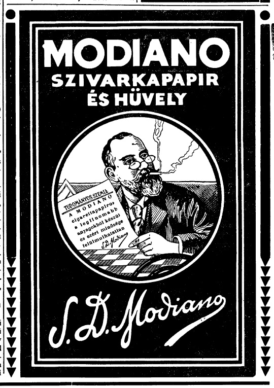 1928.10.14. Modiano reklám