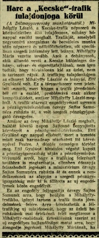 1929.09.29. Kecske-trafik