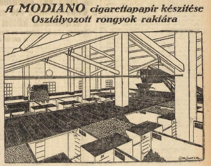 1930.04.30. Modiano-gyár