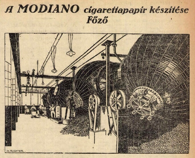 1930.05.01. Modiano-gyár