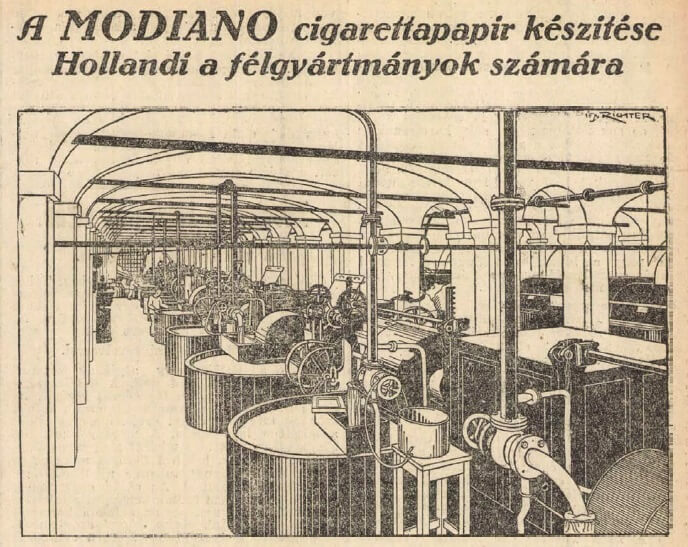 1930.05.04. Modiano-gyár