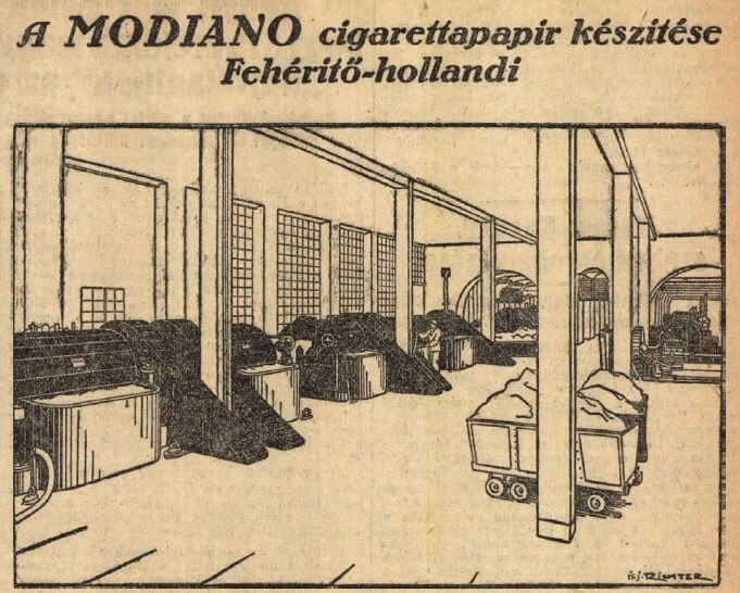 1930.05.07. Modiano-gyár