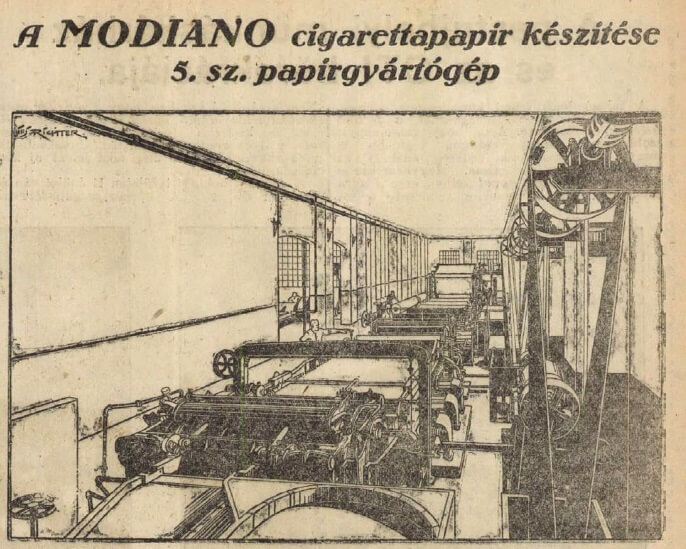 1930.05.11. Modiano-gyár