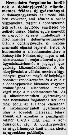 1930.09.18. Jön a Nikotex!