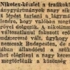 1930.11.20. Állandó Nikotex-készlet