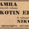 1930.11.21. Nikotex dohányáru