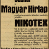 1930.12.25. Nikotex dohányáru