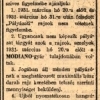 1931.02.25. Modiano pályázat