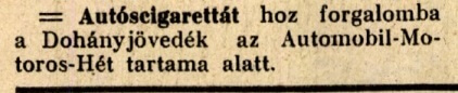 1931.10. Autós cigaretta