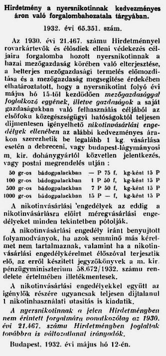 1932.05.20. Nyersnikotin