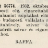 1932.10.13. Raffa cigarettahüvely
