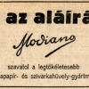 1933.03.25. Modiano reklám