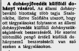 1933.04.02. Külföldi dohány