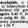 1933.08.10. Új dohányfajták