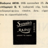 1935.11.12. Senator Rapid papír