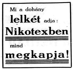 1935.11.21. Nikotex-reklám