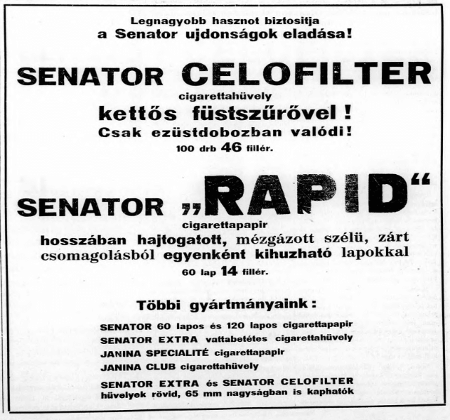 1935.12.12. Senator Celofilter