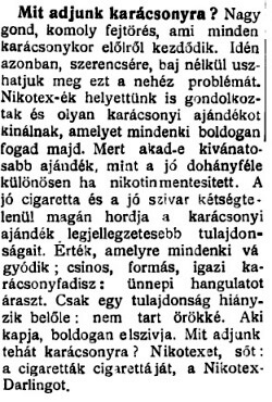 1935.12.15. Ajándékba Nikotex