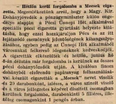 1936.06.07. Mecsek cigaretta