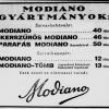 1936.11.05. Modiano gyártmányok