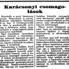 1937.11.04. Karácsonyi csomagok