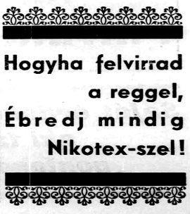 1938.08.18. Nikotex-reklám