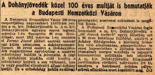 1941.03.02. Nemzetközi Vásár