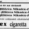 1941.09.06. Nikotex cigaretta és szivar