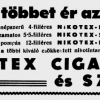 1941.09. Nikotex cigaretta és szivar