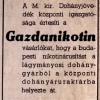 1941.12.01. Gazdanikotin