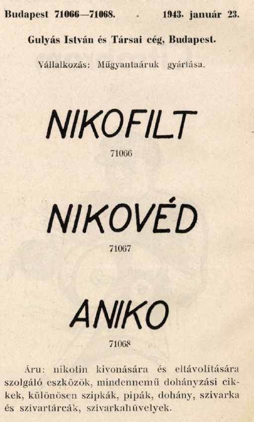 1943.01.23. Hüvely és szipka