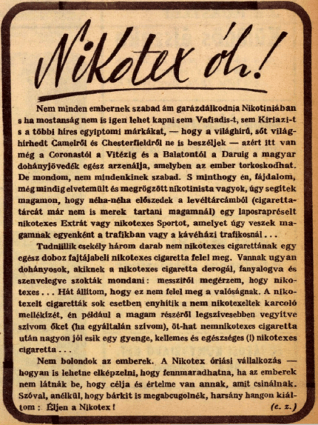 1944. Nikotex