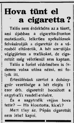 1946.10.01. Hova tűnt el a cigaretta?