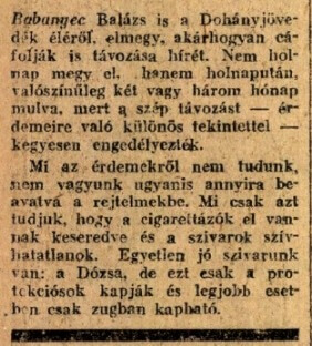 1947.04.24. Se cigaretta, se szivar