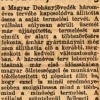 1947.08.10. A Nikotex Rt. termelési terve