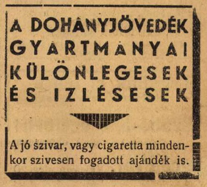 1948.08.01. Dohányjövedék