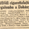 1948.11.09. Külföldi cigaretták
