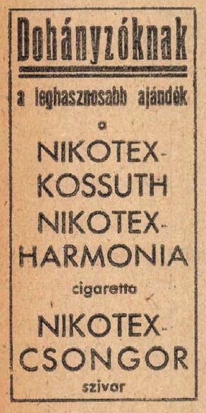 1948.12.18. Nikotex dohányáru