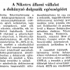 1948. Nikotex Nemzeti Vállalat