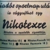 1948. Nikotex dohányáru