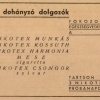 1949. Nikotex-dohányáruk